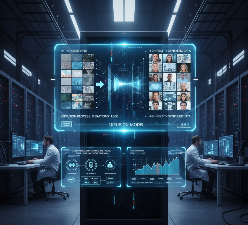 Generative AI Model for Synthetic Data Creation- GANs or Diffusion